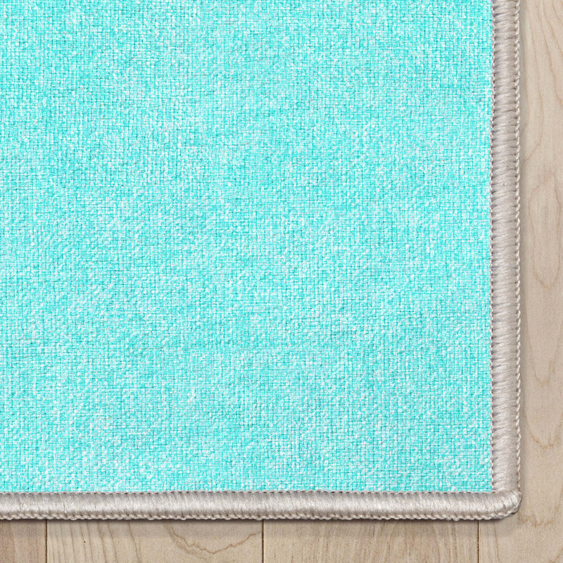 Well Woven Solid Modern Plain FlatWeave Rug Wayfair